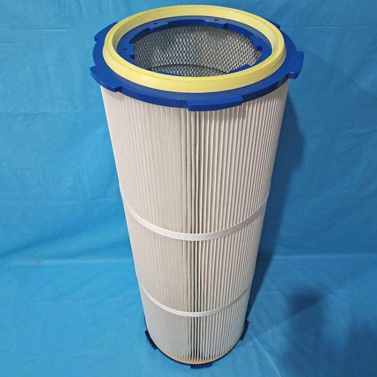 聚耳快拆除尘筒粉尘过滤滤芯工业YFM六除尘滤酯纤维折叠滤筒除尘