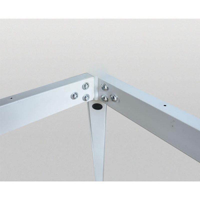 办桌脚会公议石支架金属桌架五金家具配件板大理餐桌腿钢架岩WSX