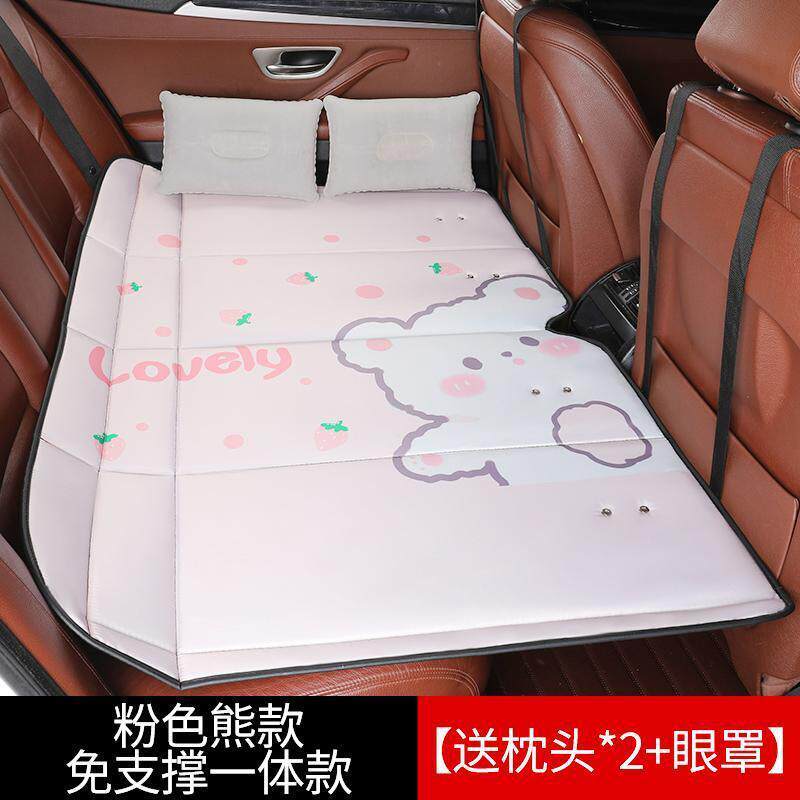 f折Yl汽车后666座车载S叠床轿车UV后排旅行床车内睡垫婴垫儿童睡