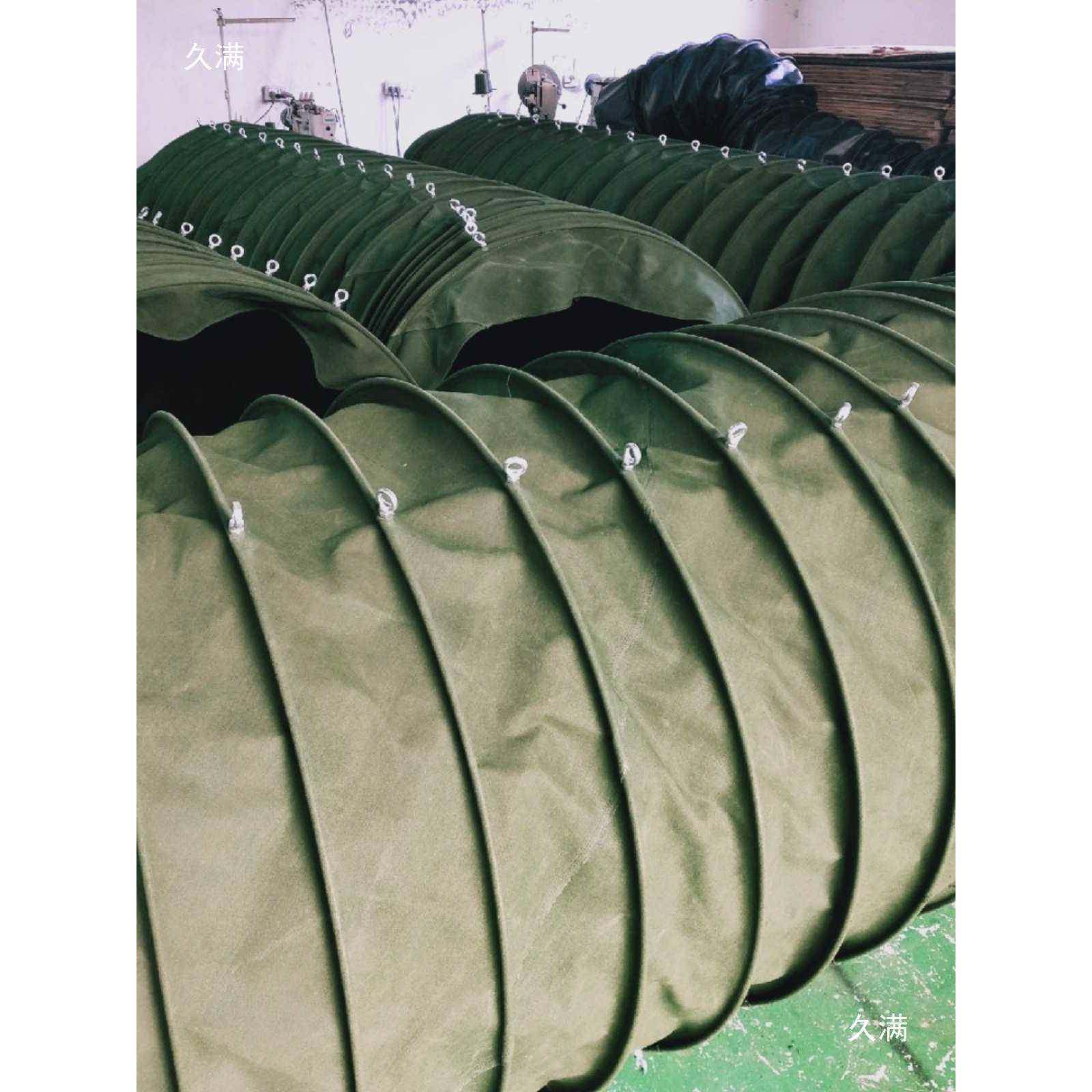 钢风丝伸缩软管耐高温通风除道尘排管螺式波纹UIZ管工业布袋加旋