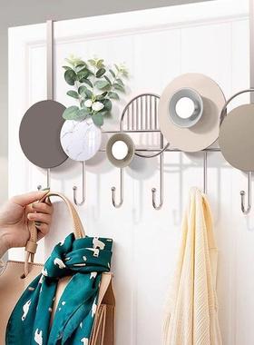 门挂钩免打孔置物后上架卧室衣服AL102541挂架门进后口背后入户门