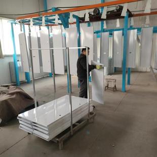 静电喷涂设备高工温烤动漆YRP艺好全自五金喷房塑喷涂流水线佳炜