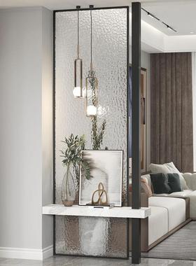 长玻屏风隔断客厅遮挡关卧室生间门卫AL100855对门入璃户玄隔断轻