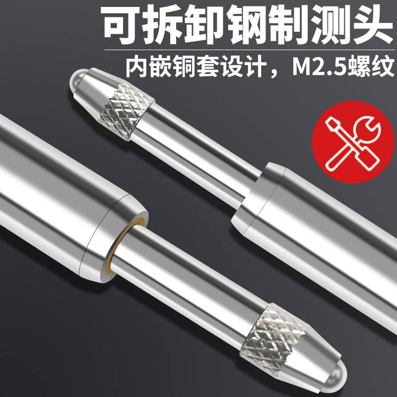 SD指针式百分表防震机械测量指示表0-10mm表盘高度计强磁座高精度