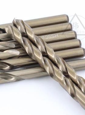 含钴钻头含钴直柄加长麻花钻头4钻头3M05含钴不锈钢直柄UBM钻0头