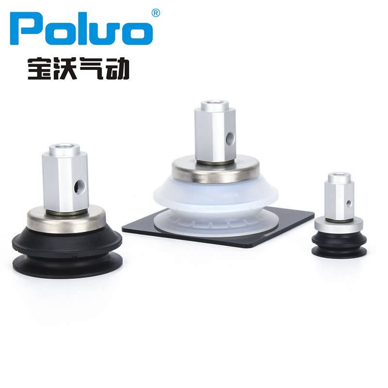 ZP3E Y横向进气真空吸盘BM/UM风琴单层重载带沟槽吸嘴 机械手配件