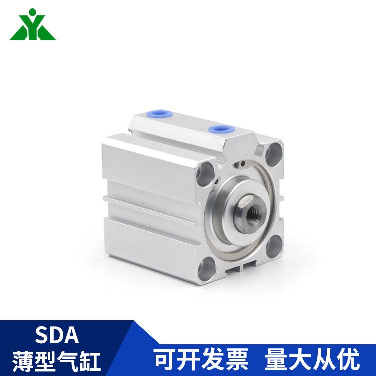牌亚德客型SDA80x10x0x25x3SDC0x50x6x07580xx100S内牙薄2型气缸