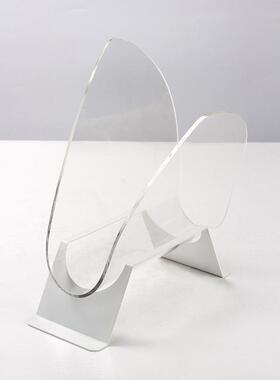 现代简约亚样克力曲书TMW架杂志架件售弯楼处板房客厅书房软装饰