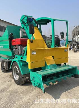 小DAB型牛场粪清粪车立3四轮清粪机便链方条刮板式铲粪车