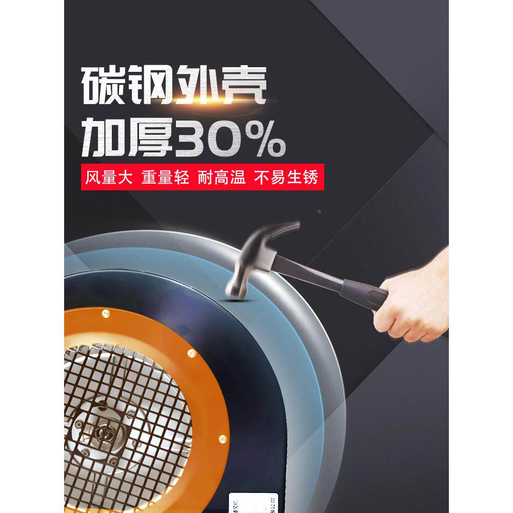 DF多翼式低噪音离鼓风机耐高温风工业机蜗牛大功率NVV220V除尘心