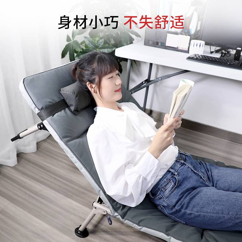 办公室午休午睡床迷你轻便折叠床单人便携简易折叠小床陪护床