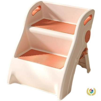 ?儿童洗折凳漱台踩凳洗手垫台阶凳脚宝宝洗脸YUM脚踩凳刷牙阶梯叠