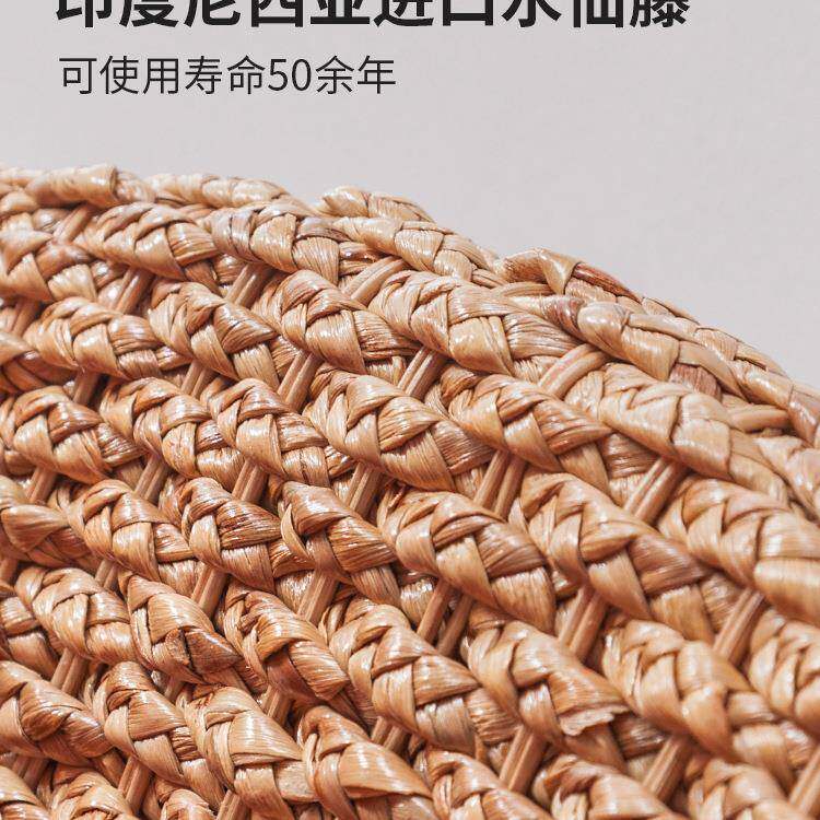 贵妃藤椅中式卧室客躺厅太藤妃椅躺DBN椅单人编沙发休闲贵妃美人