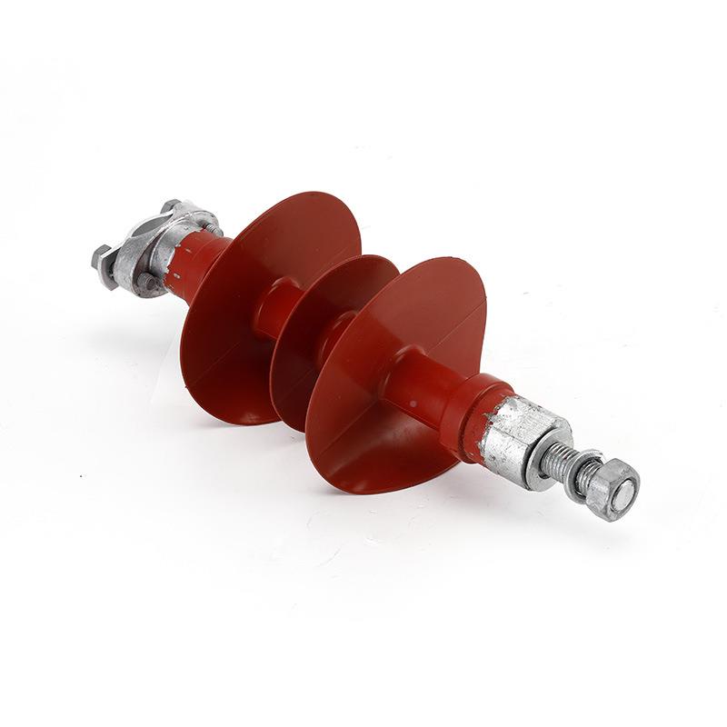 复合针式绝缘子式FQ2-10KPV-4T串F高压线合路FPQ2-10K硅橡胶针复