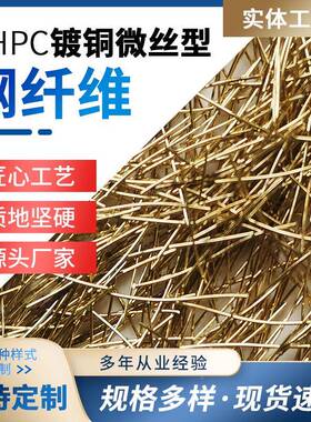 镀铜微丝钢纤维工地下铁路高速盖混凝土EEI板风力发电室构件程钢