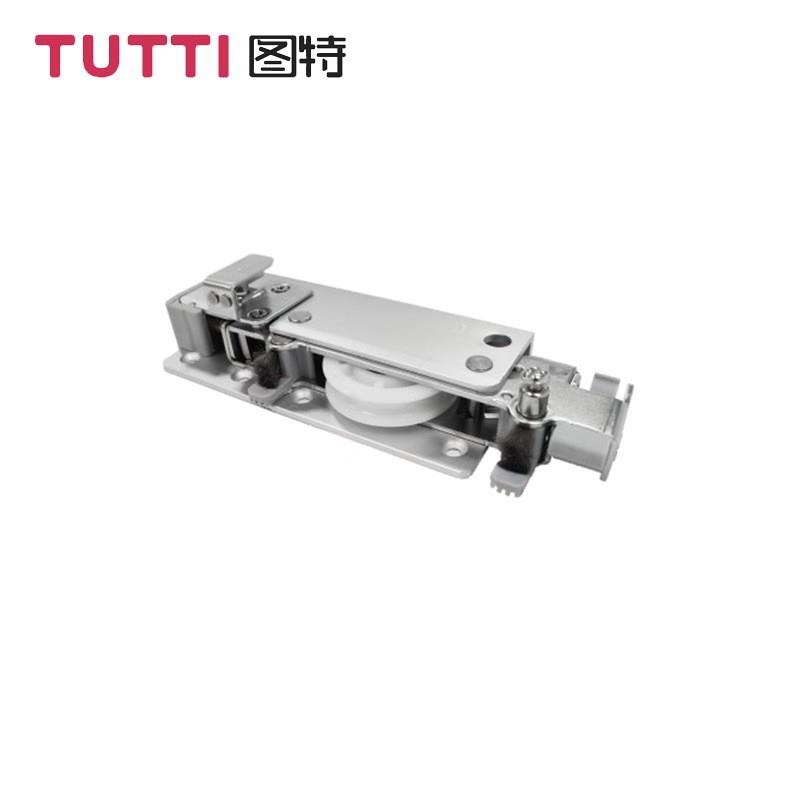 TTTIT602精进外挂衣柜移阻尼吊U轮五门金轮配件602挂趟门双缓冲滑