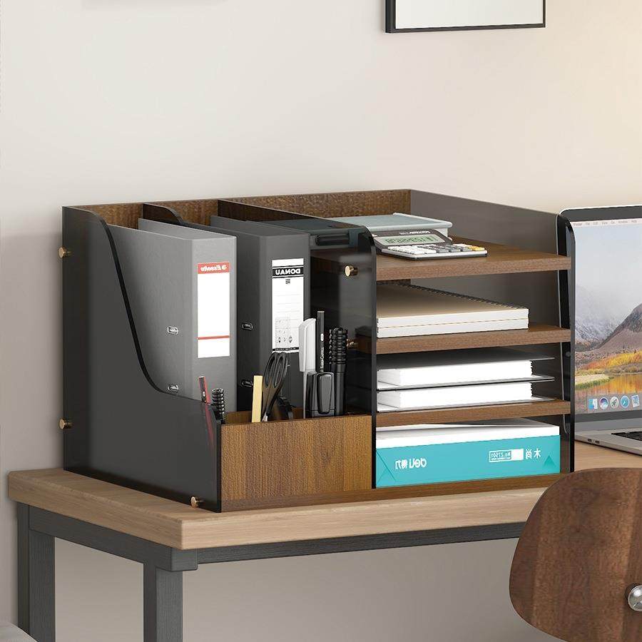 桌A4文料件收纳盒文件架杂志架办公室档案置7ErJEftS物面家用书架,收纳整理,书桌收纳置物架,淘宝优惠券,粉丝福利购,淘宝优惠卷