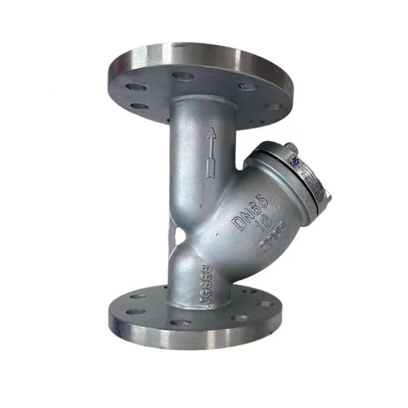 1GL4W-16双相钢V滤器Y型过滤器2205双相钢Y型GL41W-16过滤过器法