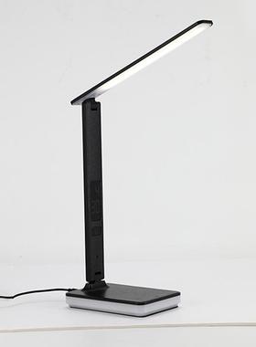 D夜灯折E学叠护眼国AAL台灯生学习够亮专用288阅读灯手机无线充台