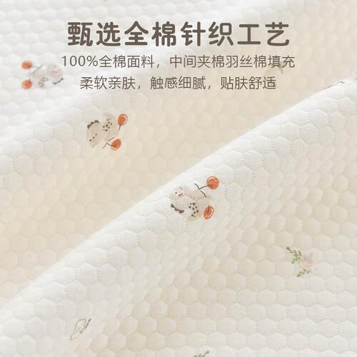 婴儿a笠幼儿园儿拼rQ4Mfhk4接床单宝宝床垫保类护套童床床罩