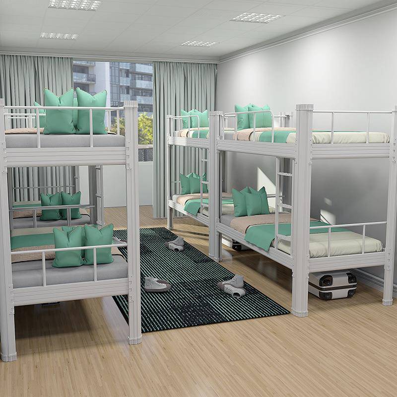 上下铁床员jg-88657工宿舍铺床学生寝室上双人铁艺床双层下铁床高