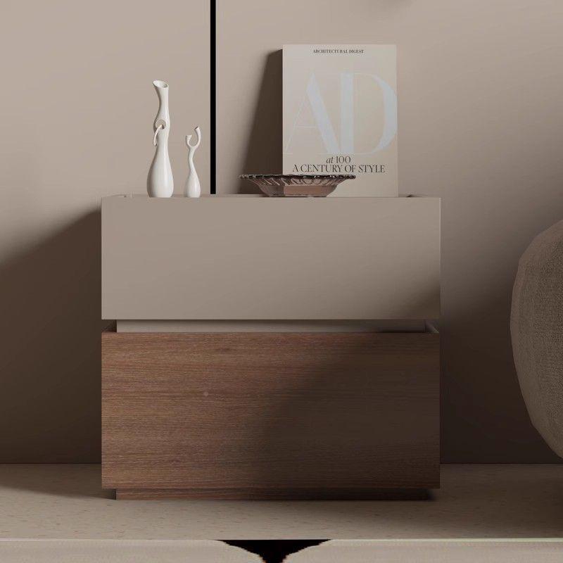 床头柜简收约现代家用卧室柜PEB025新款小纳型2储物柜创意床边置