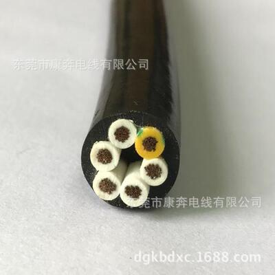 VV6*KQJ0.多股铜3芯R软护套线芯06.3平方电源线控制线