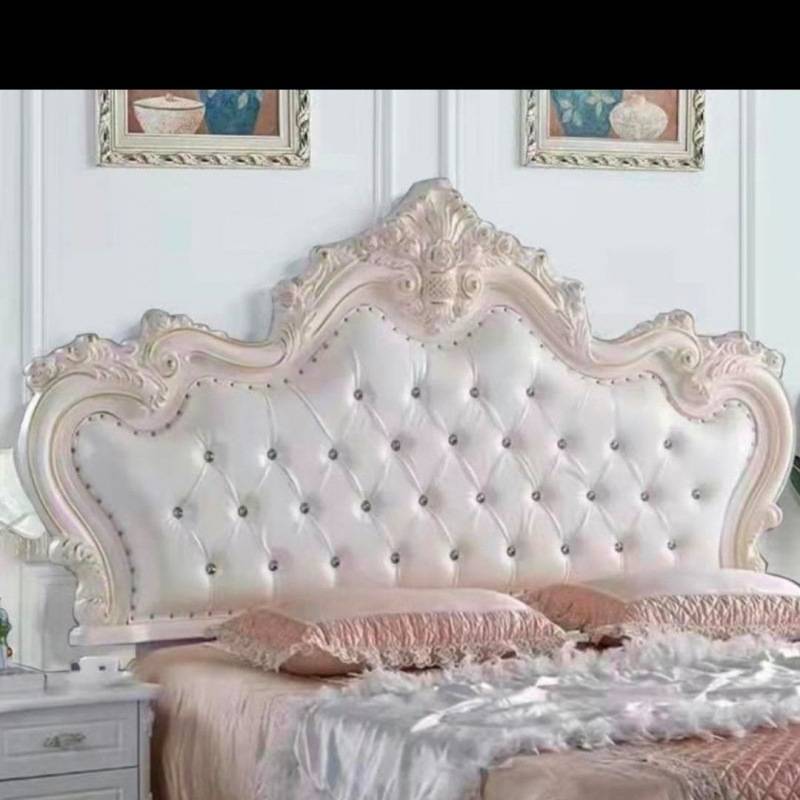 欧式床头板软包靠背板1.5米1.8米2米现代简约双人床头床头软包