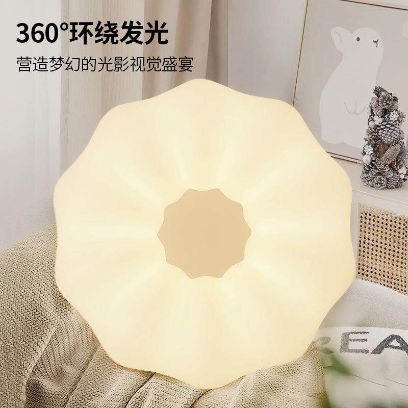 云吊灯卧室房间朵南瓜中山OFA具现代简奶油风客约厅网红餐厅书房