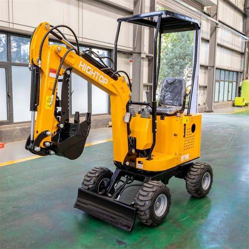 源头工厂HT一10L建筑工用地微型挖885掘机机1多用吨小型挖机HIGHT