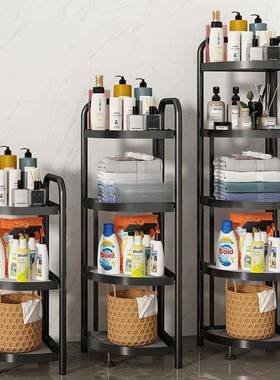 卫生AL102256间落地多层所三角置洗物架厕收浴纳用品大全手间室脸