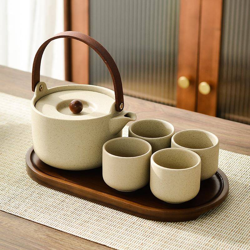 炉煮茶中式围粗可陶茶具套装茶1ZY68572炉水分离提梁泡茶壶带茶漏