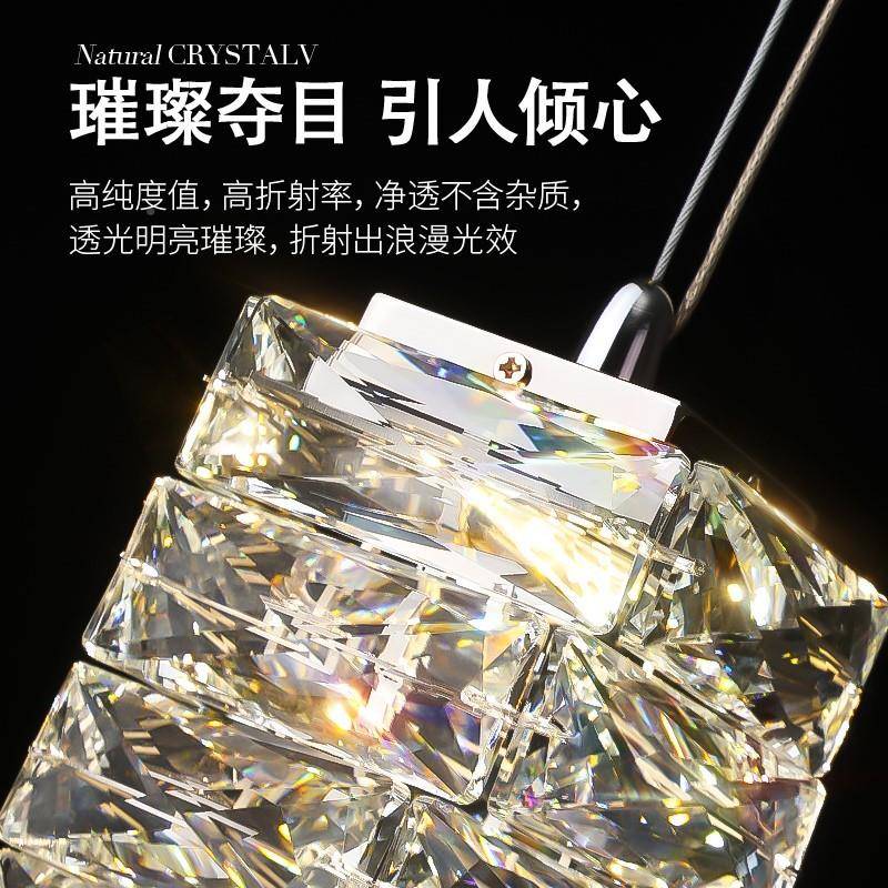 意大利轻奢水晶小吊灯床现客厅卧室262头创意时后尚高端餐厅代灯