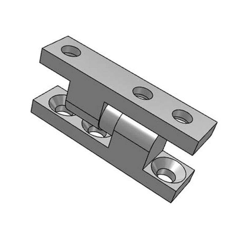 侧面式可摘卸式外露铰链7型可拆卸分体链脱卸铰659配电箱控制合0