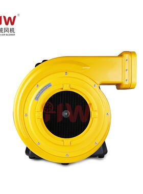 风厂家直销180w出口鼓风机游乐园充气AOG影跳床60h屏z0气模机