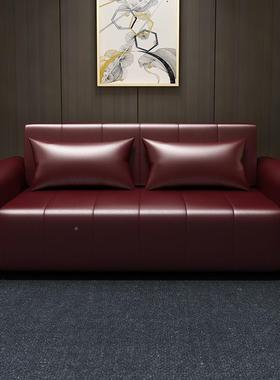 折叠沙两用客厅小户型功能皮沙发沙床56227可储物1.3米发1床.5米