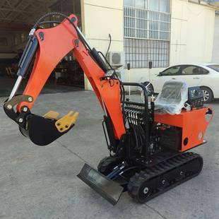 小型挖挖掘机家多用挖土农用果园工程功能微10挖室内破HVG碎微型
