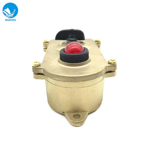 HSD2-2SD2-船2船用铜质带指示灯开关用气接插件电铜质H接插件