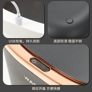 70Y盖F智能F76755TM垃桶电动感应客厅用卫生间卧家室自动翻圾带盖