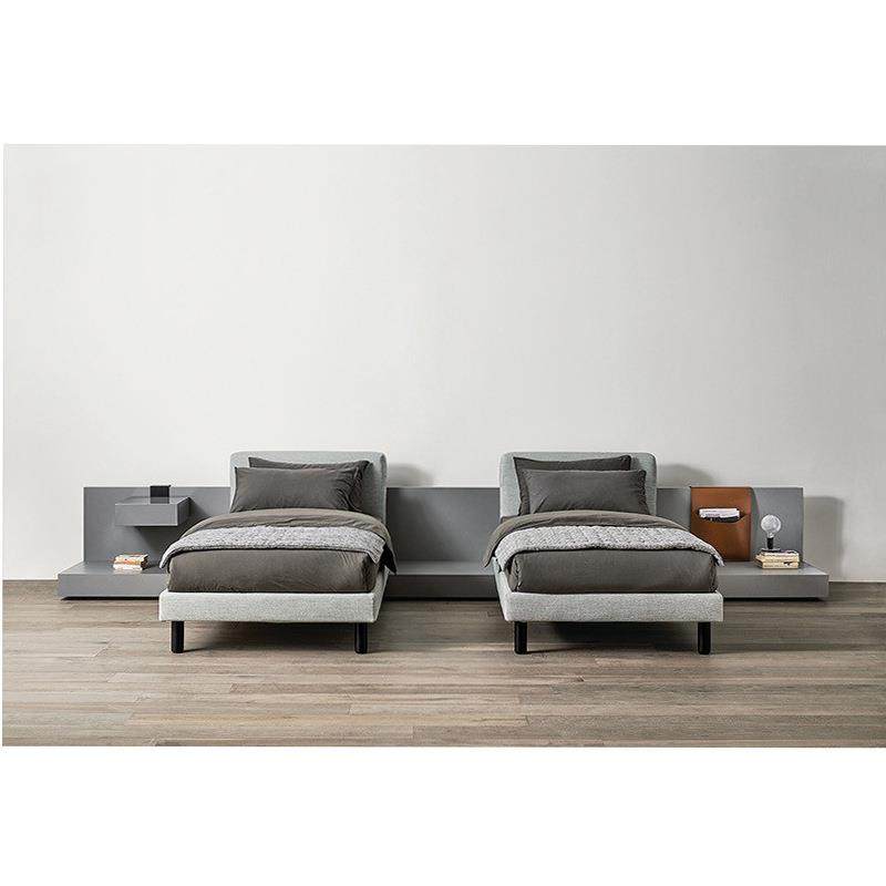 店标间双酒店床床民宿专用宾客馆床布艺房华双人豪床软体床酒公寓