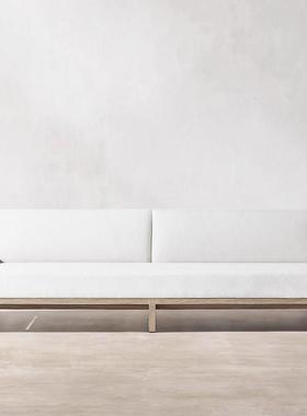 户外木沙发柚茶防几组合外酒店别墅阳室台花KXS园家具腐防水防晒