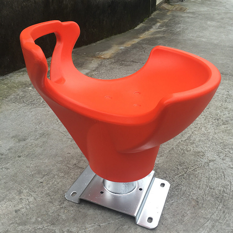广东深圳户外旋转椅儿童室外转椅幼儿园塑料转椅圆形转盘游乐设备