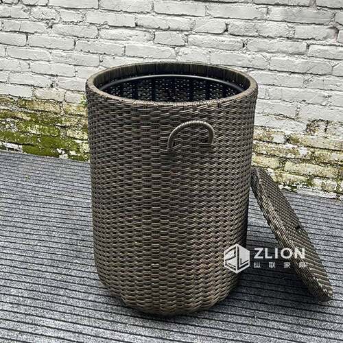22-10-18衣藤篓衣服收纳筐编篮家用防水防晒洗脏衣篮网红玩具娃子