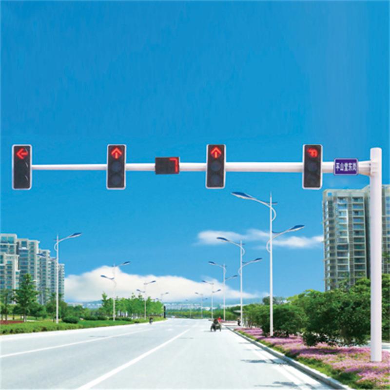通信号L型信号灯杆AZE交红绿灯杆led交通信号杆LED信号灯灯
