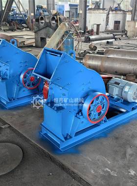 PC400*30小0型锤式破碎机锆英石独石居QWI破碎机建筑垃圾粉碎机