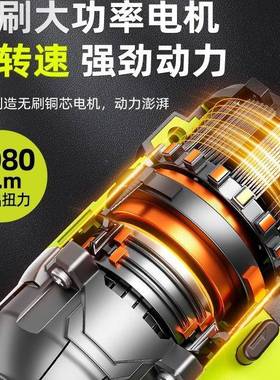 视THM安刷电动扳手大扭力无锂电鹰电扳手冲击汽修架子工充套筒风