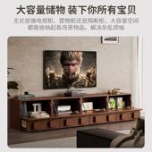 实木电视柜客厅家卡门柜可柜移用动电视柜442房间自由组格子合中