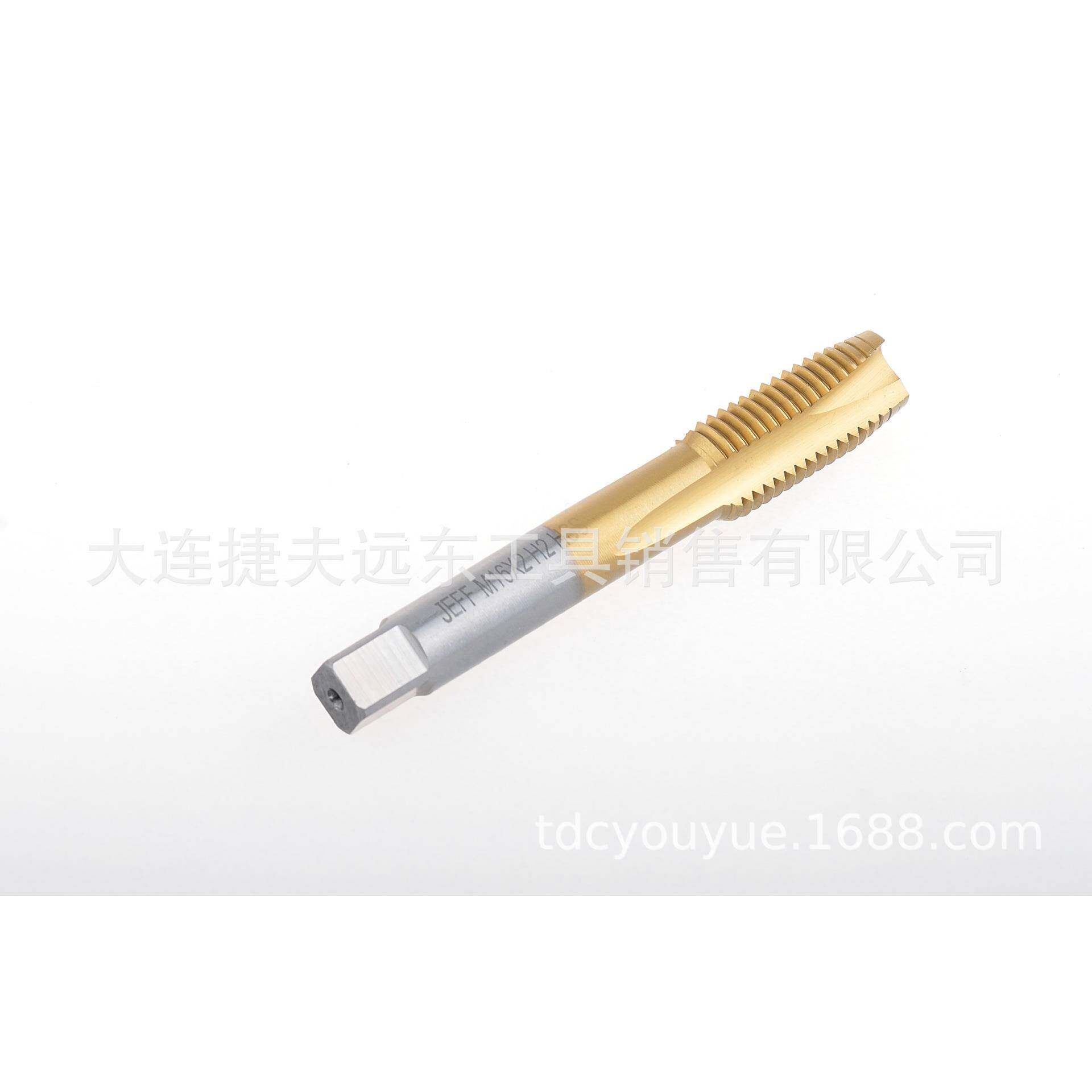 大连远东丝锥IBZTN涂层螺I尖机用丝锥M14*2铸通铁孔专用