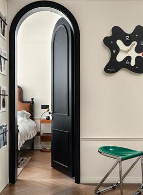 W术OZOOM准屋免打孔钟表客厅艺挂钟家用创TYOS769意时钟现简代约