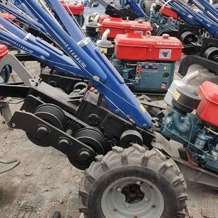 5t手扶拖拉机绞磨机配件5速T柴8吨手扶油手扶机动绞扶磨8吨高手绞